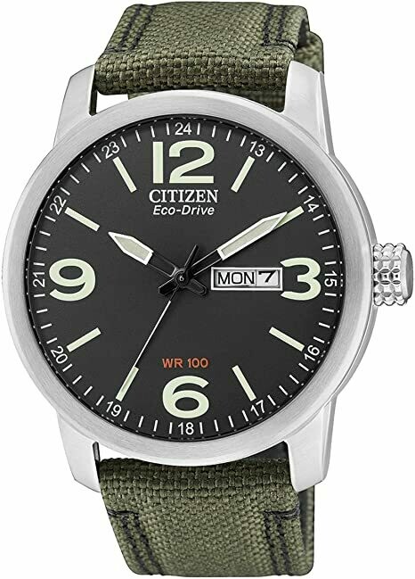 CITIZEN Solo Tempo Eco Drive BM8470-11E. Orologio da Polso In Pelle Uomo