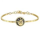 BROSWAY Bracciale Chakra Gemelli in Acciaio pvd Oro