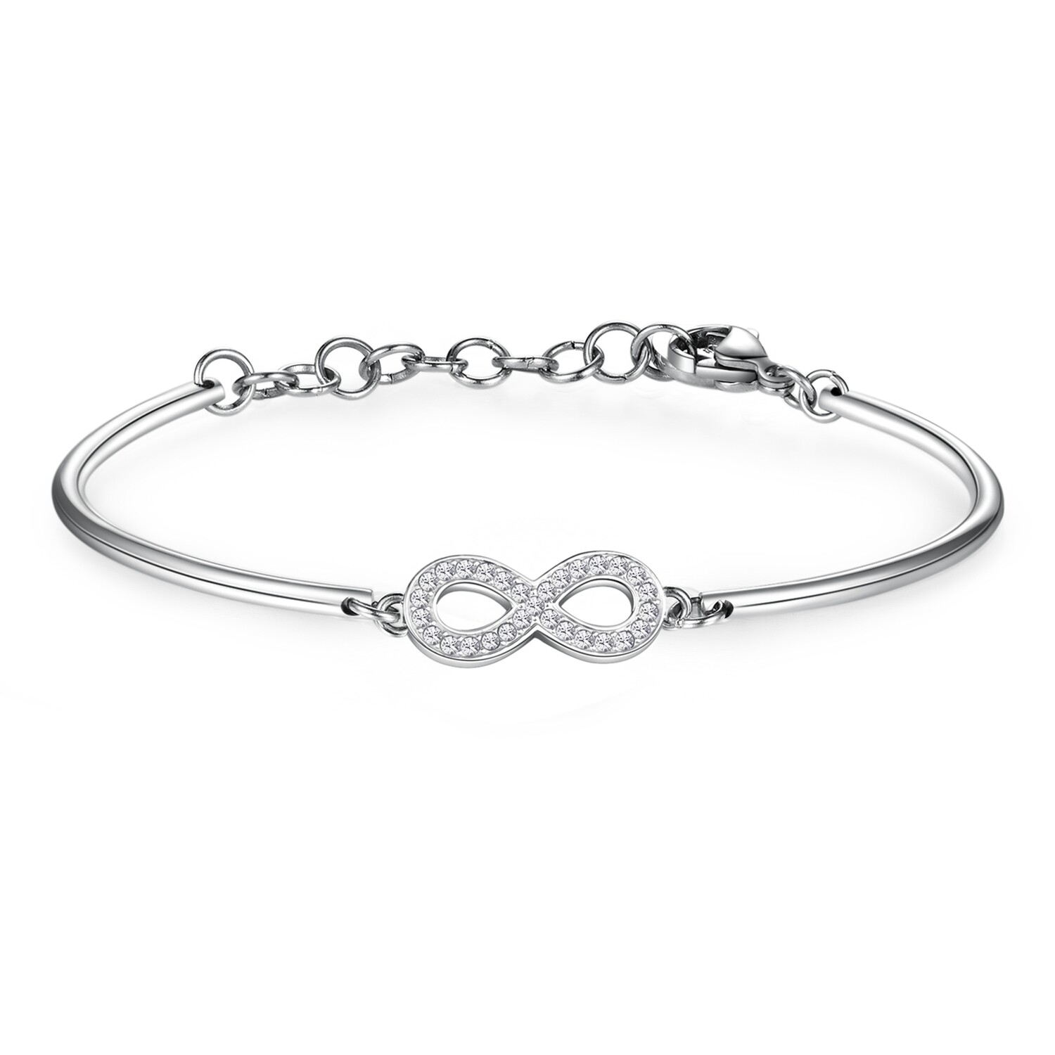 BROSWAY Bracciale Chakra Infinito in Acciaio