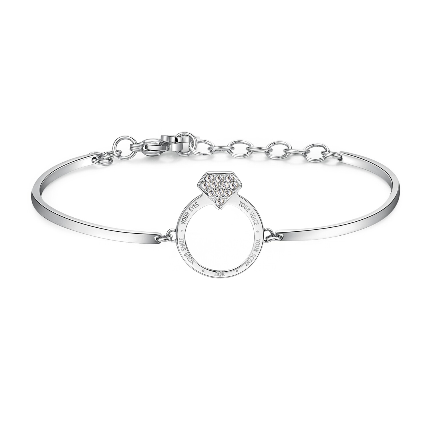 BROSWAY Bracciale Chakra Amore in Acciaio