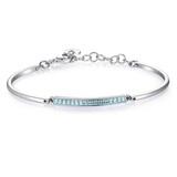 BROSWAY Bracciale Chakra Cristallo Sea Breeze in Acciaio