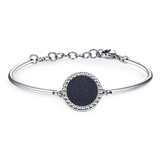 BROSWAY Bracciale Chakra Blue Gold Stone in Acciaio