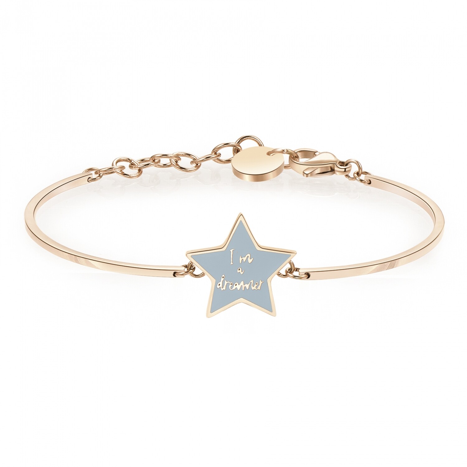 BROSWAY Bracciale Chakra Stella in Acciaio pvd Oro Rosa