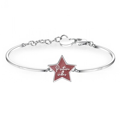 BROSWAY Bracciale Chakra Stella in Acciaio