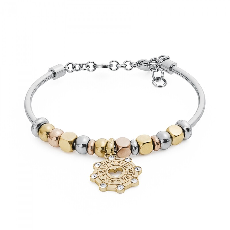 BROSWAY Bracciale Tres Jolie in Acciaio