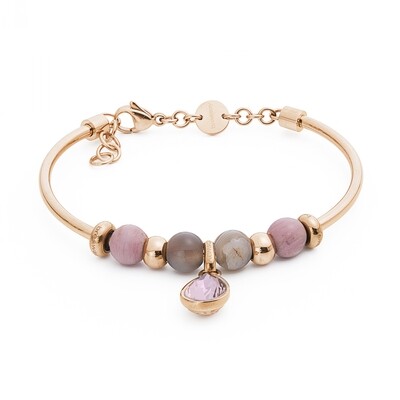 BROSWAY Bracciale Tres Jolie in Acciaio pvd Oro Rosa