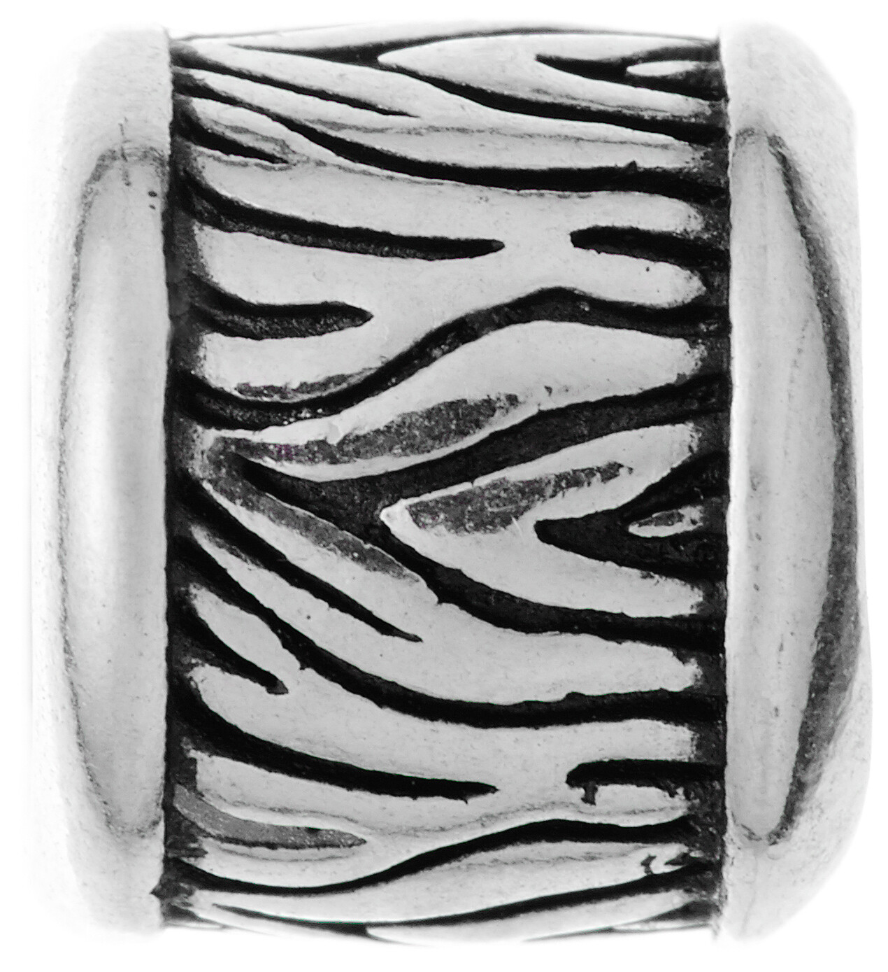 GIOVANNI RASPINI Ciondolo Bead Zebra In Argento 925