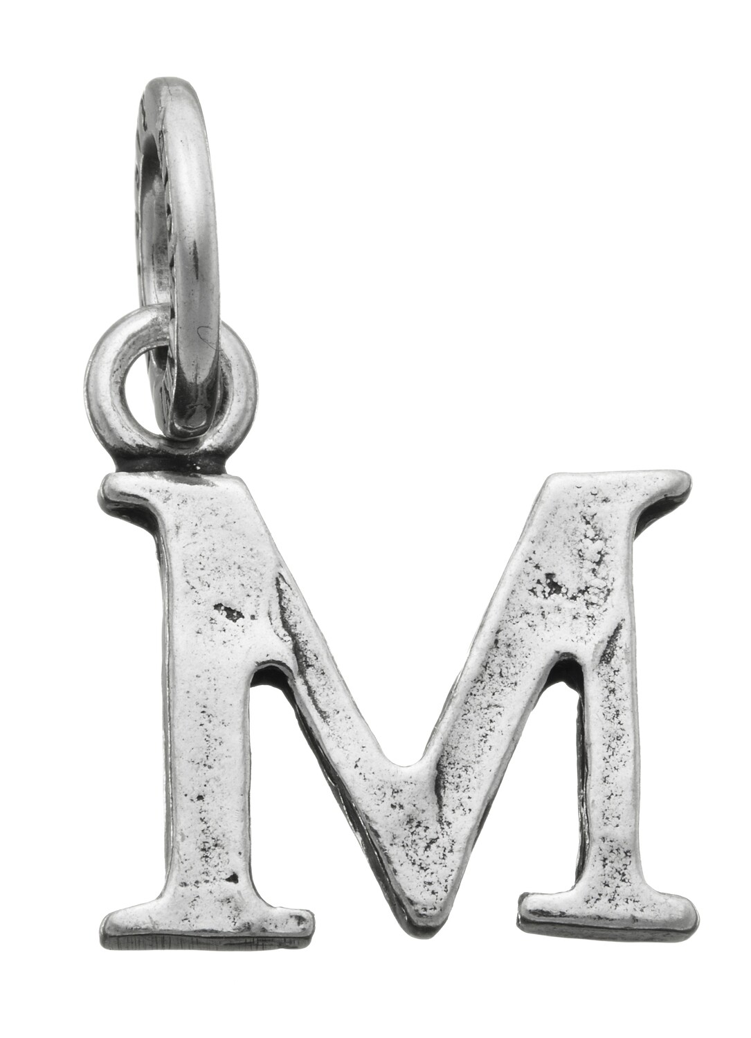 GIOVANNI RASPINI Ciondolo Charm Lettera Logo "M" In Argento 925