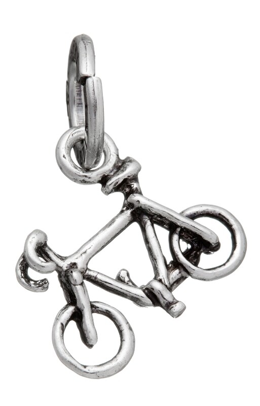 GIOVANNI RASPINI Ciondolo Charm Bicicletta In Argento 925