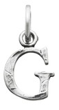 GIOVANNI RASPINI Ciondolo Charm Lettera Logo &quot;G&quot; In Argento 925