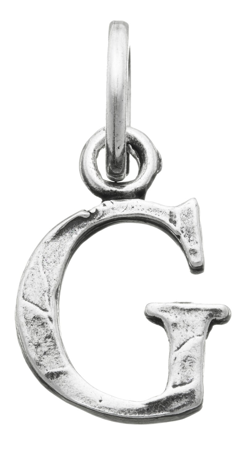 GIOVANNI RASPINI Ciondolo Charm Lettera Logo "G" In Argento 925