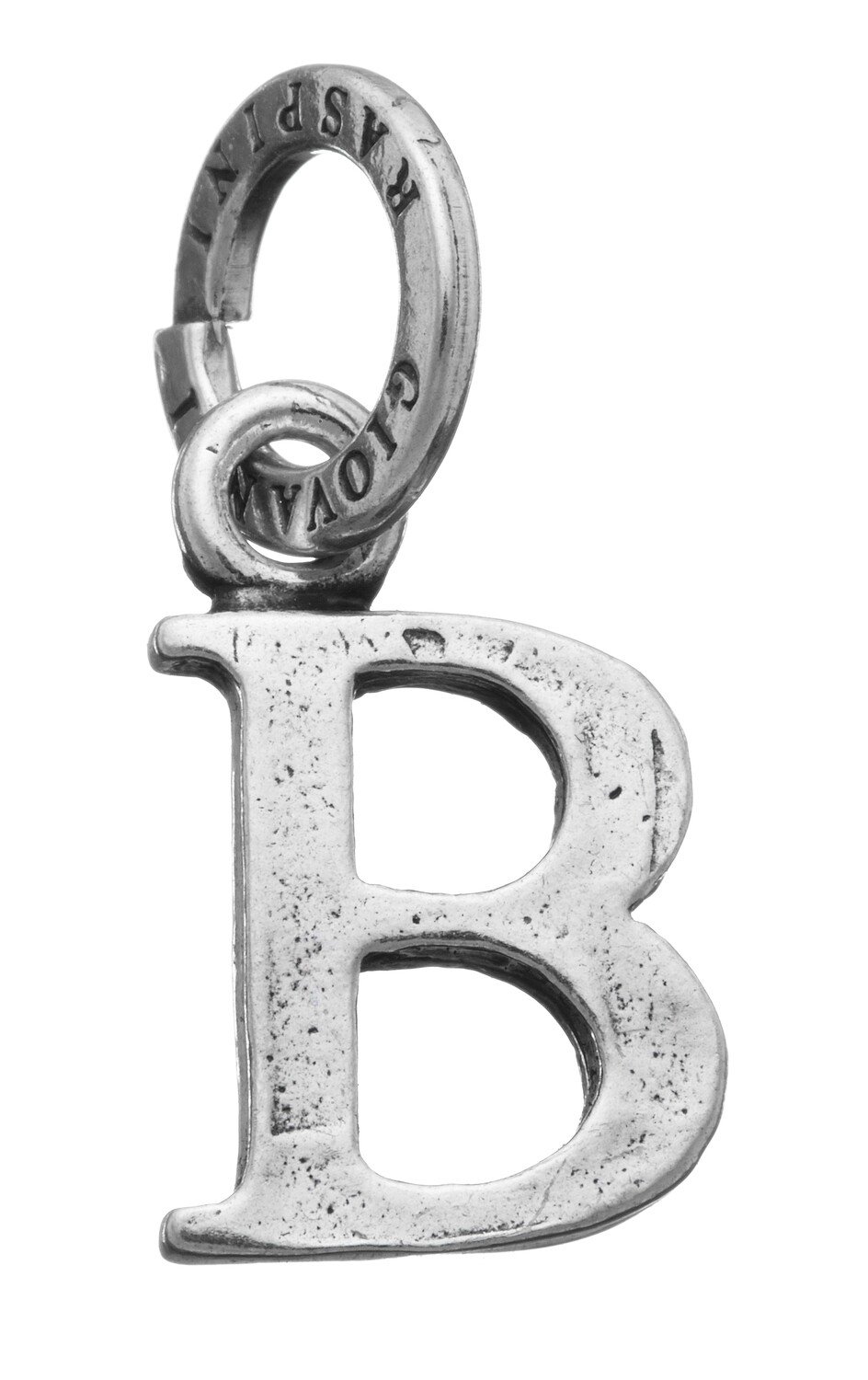 GIOVANNI RASPINI Ciondolo Charm Lettera Logo "B" In Argento 925