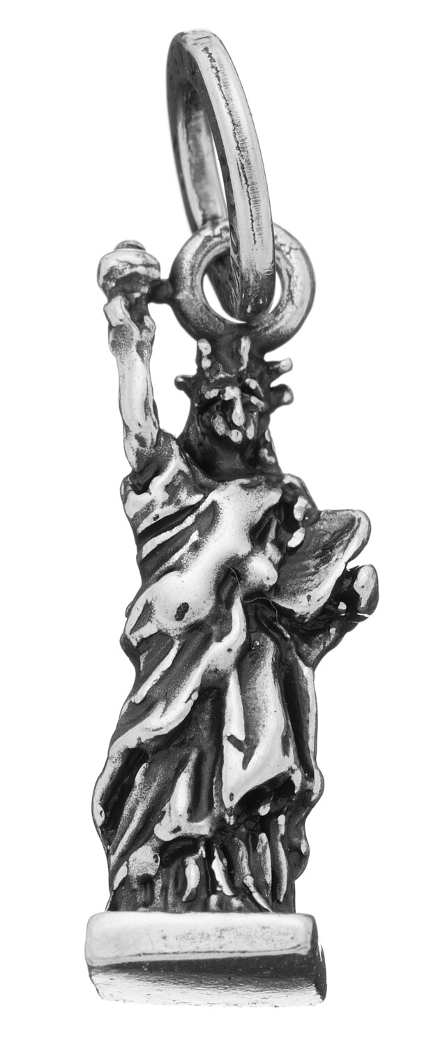 GIOVANNI RASPINI Ciondolo Charm Statua della Libertà In Argento 925