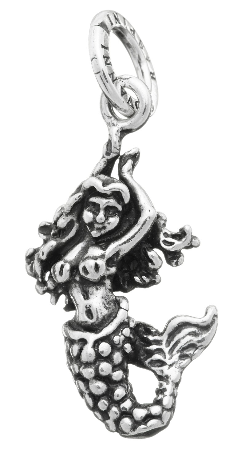 GIOVANNI RASPINI Ciondolo Charm Sirena In Argento 925