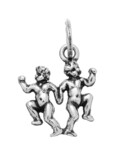 GIOVANNI RASPINI Ciondolo Charm Zodiaco Gemelli In Argento 925