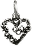 GIOVANNI RASPINI Ciondolo Charm Cuore Sport In Argento 925