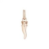 BROSWAY Ciondolo Charm Fortuna in Acciaio pvd Oro Rosa