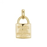 BROSWAY Ciondolo Charm Amore in Acciaio pvd Oro