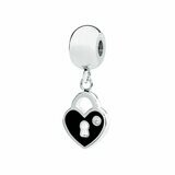 BROSWAY Ciondolo Charm Cuore in Acciaio