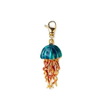 ISOLA BELLA Ciondolo Charm Medusa in Argento 925 Dorato