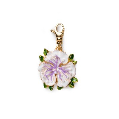 ISOLA BELLA Ciondolo Charm Fiore di Cappero in Argento 925 Dorato