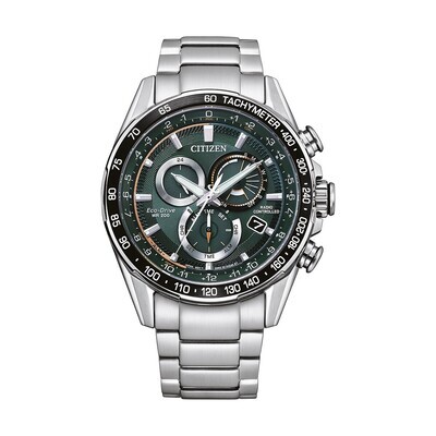 CITIZEN Funkhur Radiocontrollato Eco Drive CB5914-89X. Orologio da Polso Uomo