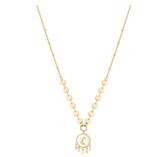 BROSWAY Collana MISTICI CHAKRA Luna in Acciaio Dorato con Madreperla