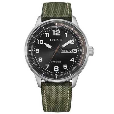 CITIZEN Urban Solo Tempo Eco Drive BM8590-10E. Orologio da Polso In Tessuto Uomo