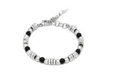 GIOVANNI RASPINI Bracciale Optical Mix in Argento 925 con Onice