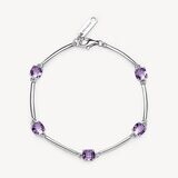 BROSWAY Bracciale FANCY in Argento 925 con Zirconi Magic Purple