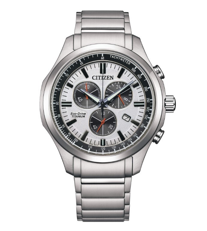 CITIZEN Crono SuperTitanio 2530 Eco Drive AT2530-85A. Orologio da Polso Uomo