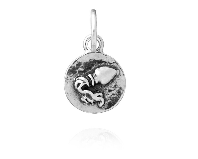 GIOVANNI RASPINI Ciondolo Charm Acquario Zodiaco in Argento 925