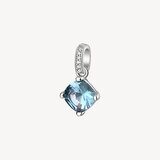 BROSWAY Ciondolo FANCY Cloud Light Blue in Argento 925 con Zirconi Colorati