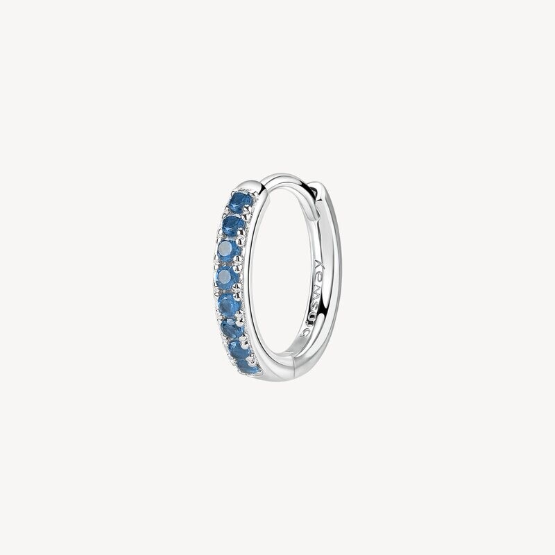 BROSWAY Orecchino SINGOLO FANCY in Argento 925 con Zirconi Freedom Blue