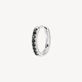 BROSWAY Orecchino SINGOLO FANCY in Argento 925 con Zirconi Mistery Black