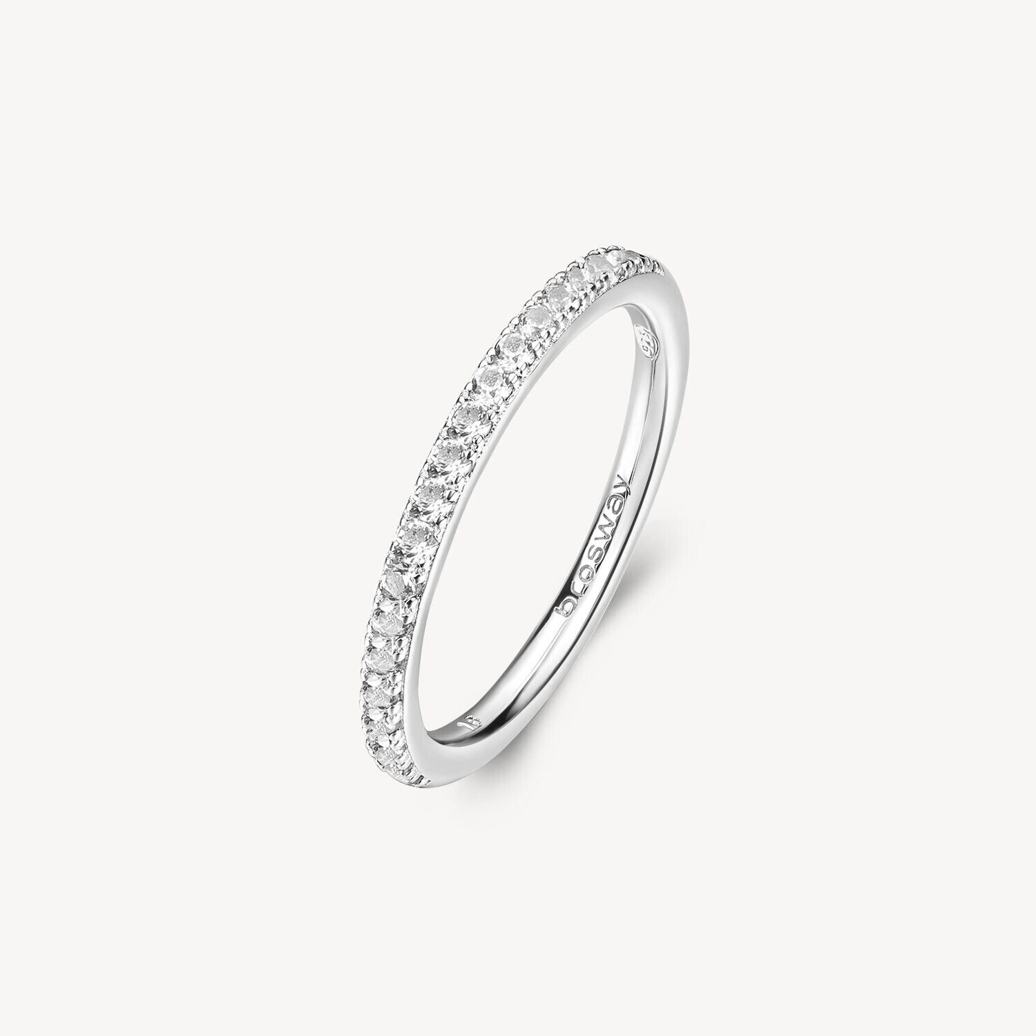 BROSWAY Anello FANCY in Argento 925 con Zirconi Infinite White