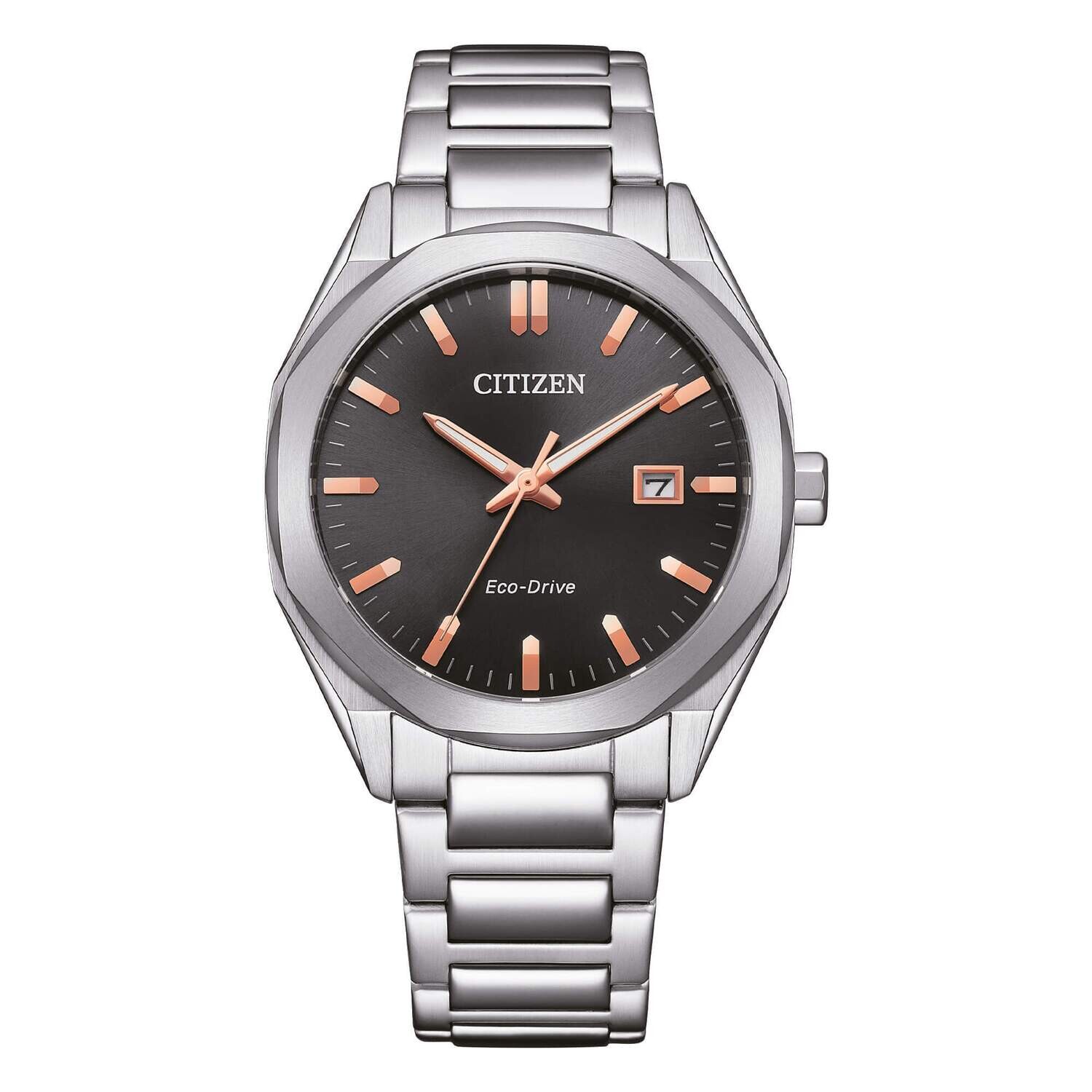 CITIZEN Metropolitan Unisex Solo Tempo Eco Drive BM7620-83E. Orologio da Polso Unisex