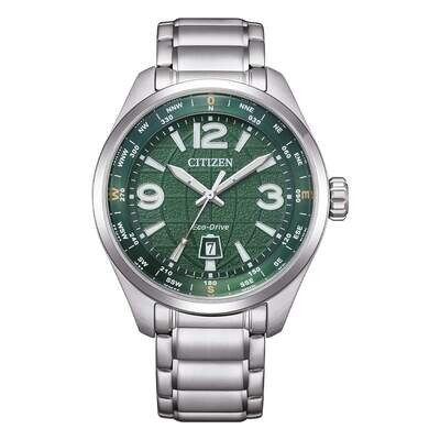 CITIZEN Urban Traveler Solo Tempo Eco Drive AW1830-88X. Orologio da Polso Uomo