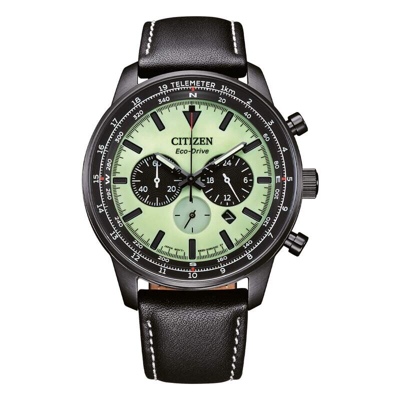 CITIZEN Aviator Crono Eco Drive CA4505-21X. Orologio da Polso Uomo