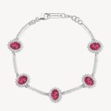 BROSWAY Bracciale FANCY in Argento 925 con Zirconi Passion Ruby