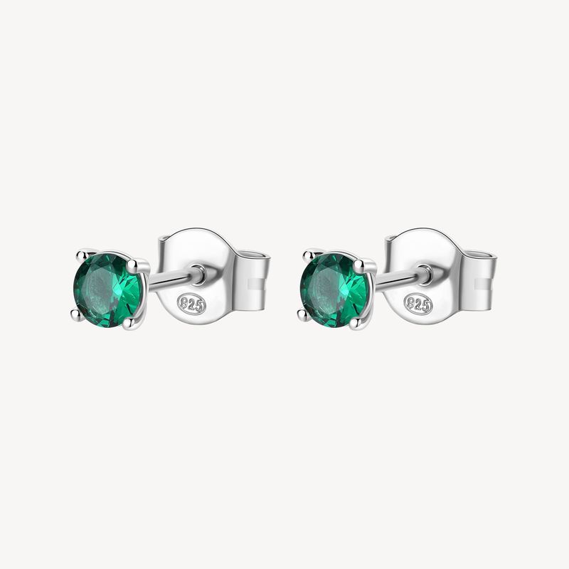 BROSWAY Orecchini FANCY in Argento 925 con Zirconi Life Green