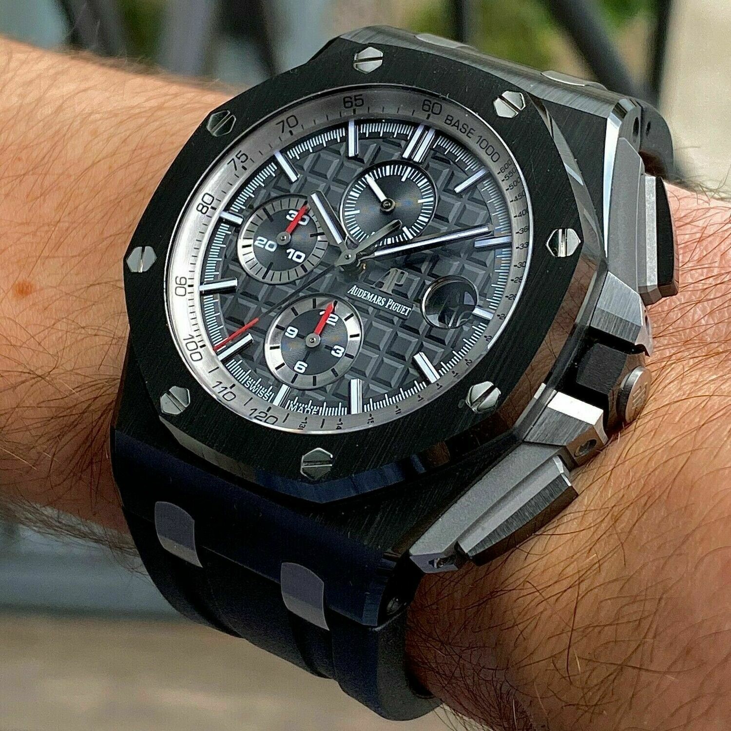 Audemars Piguet Royal Oak Offshore Chronograph Ceramic AP 44 26405 Black Watch