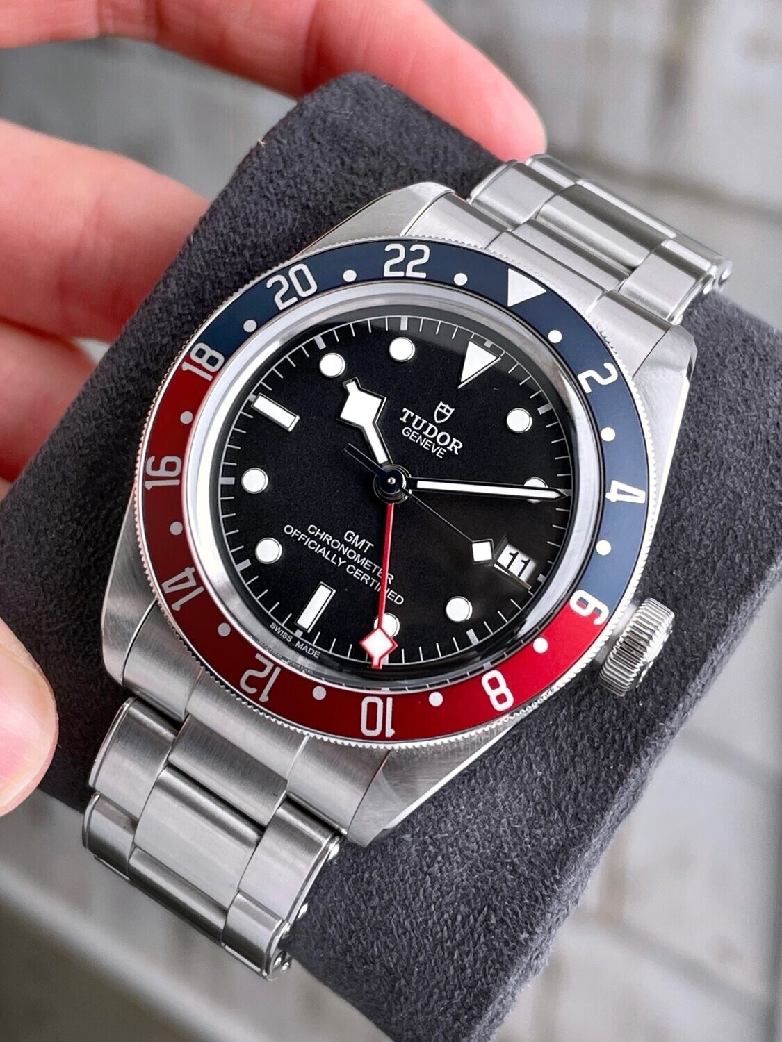 Tudor Black Bay GMT Pepsi Stainless Steel Men's Swiss Automatic