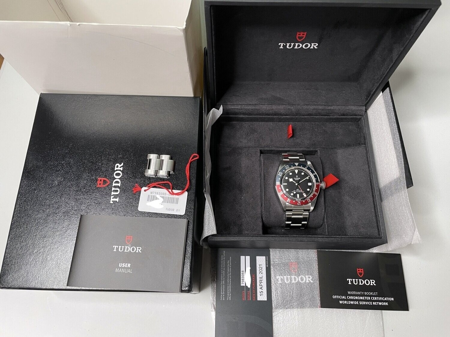 Tudor Black Bay GMT Pepsi Stainless Steel Men's Swiss Automatic
