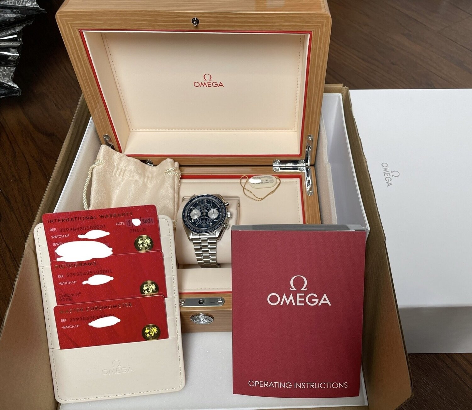 Omega Speedmaster Chronoscope 9908 Master Chronometer Men's