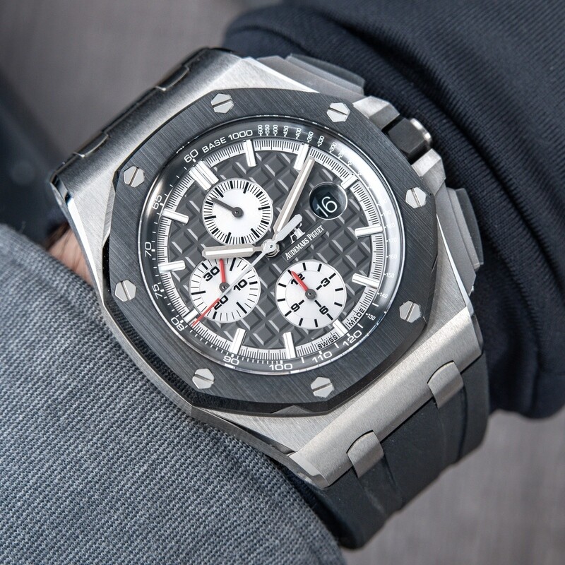 Audemars Piguet Royal Oak Offshore Chronograph
44mm Titanium Watch
