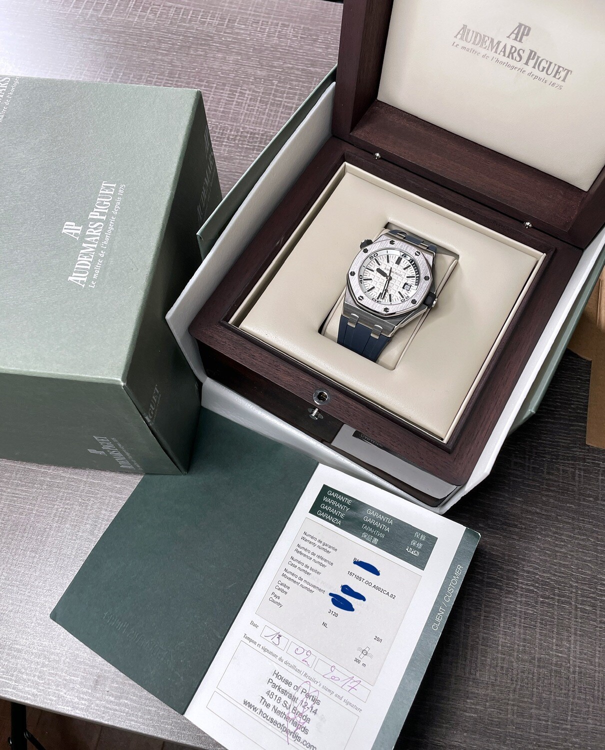 Audemars Piguet Royal Oak Offshore Diver 15710st Silver