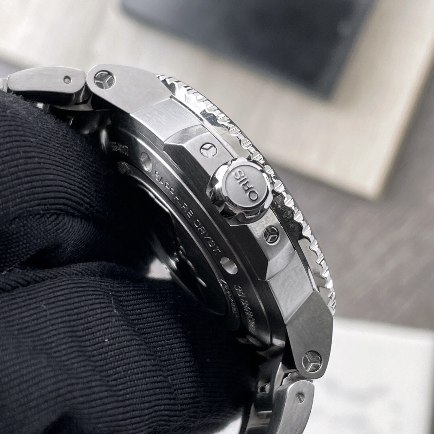 Oris Aquis Payoon Limited Edition Green Dial Diver Watch Stainless