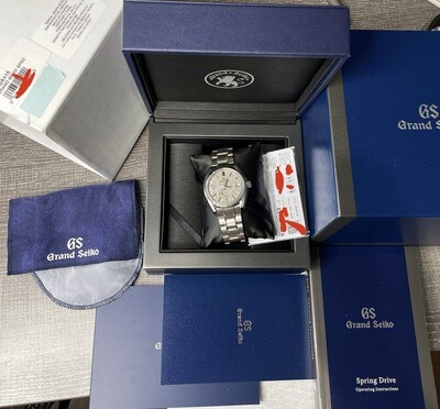 Grand Seiko Heritage Collection Spring Drive Titanium NOV UNWORN