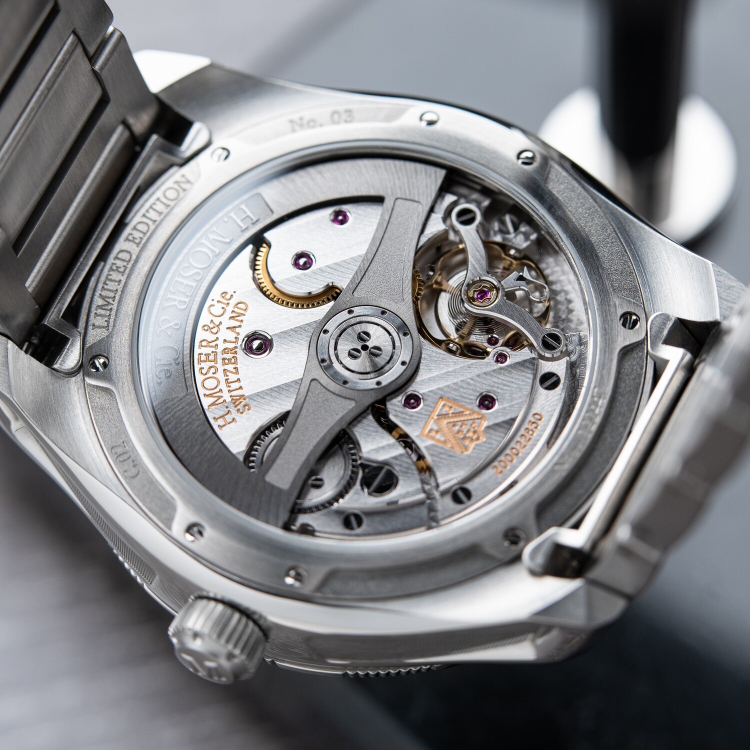 H.Moser & Cie. Pioneer Centre Seconds Rotating Bezel C.02 For